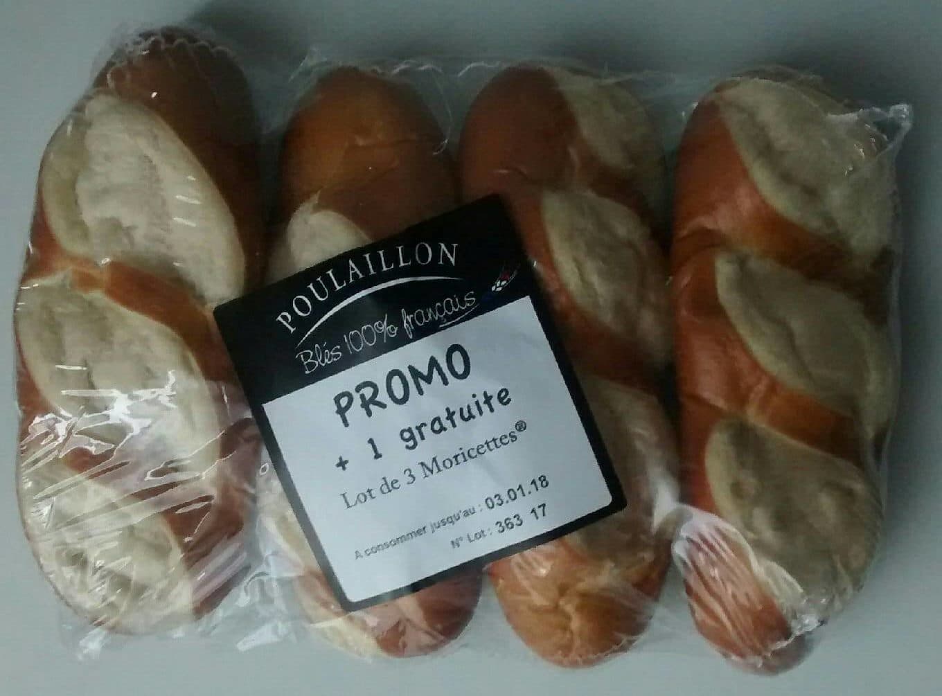 Poulaillon 4 Moricettes packshot