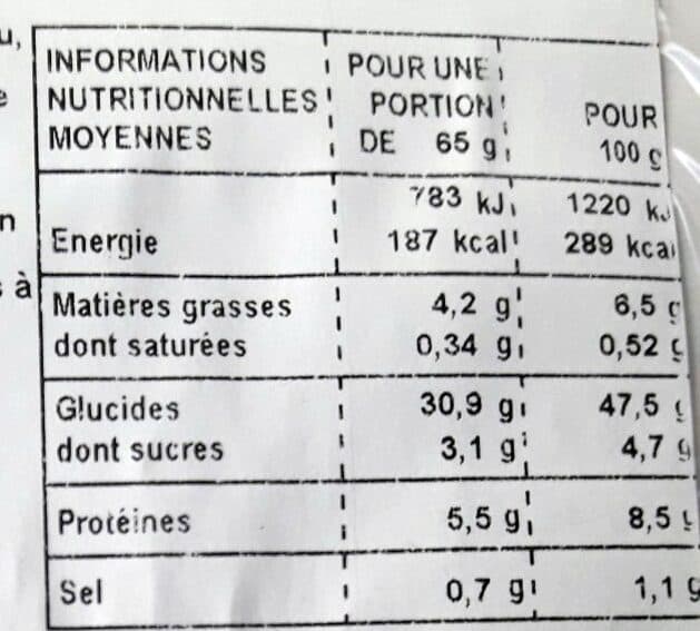 Poulaillon Lot de 10 Moricettes (R) packshot