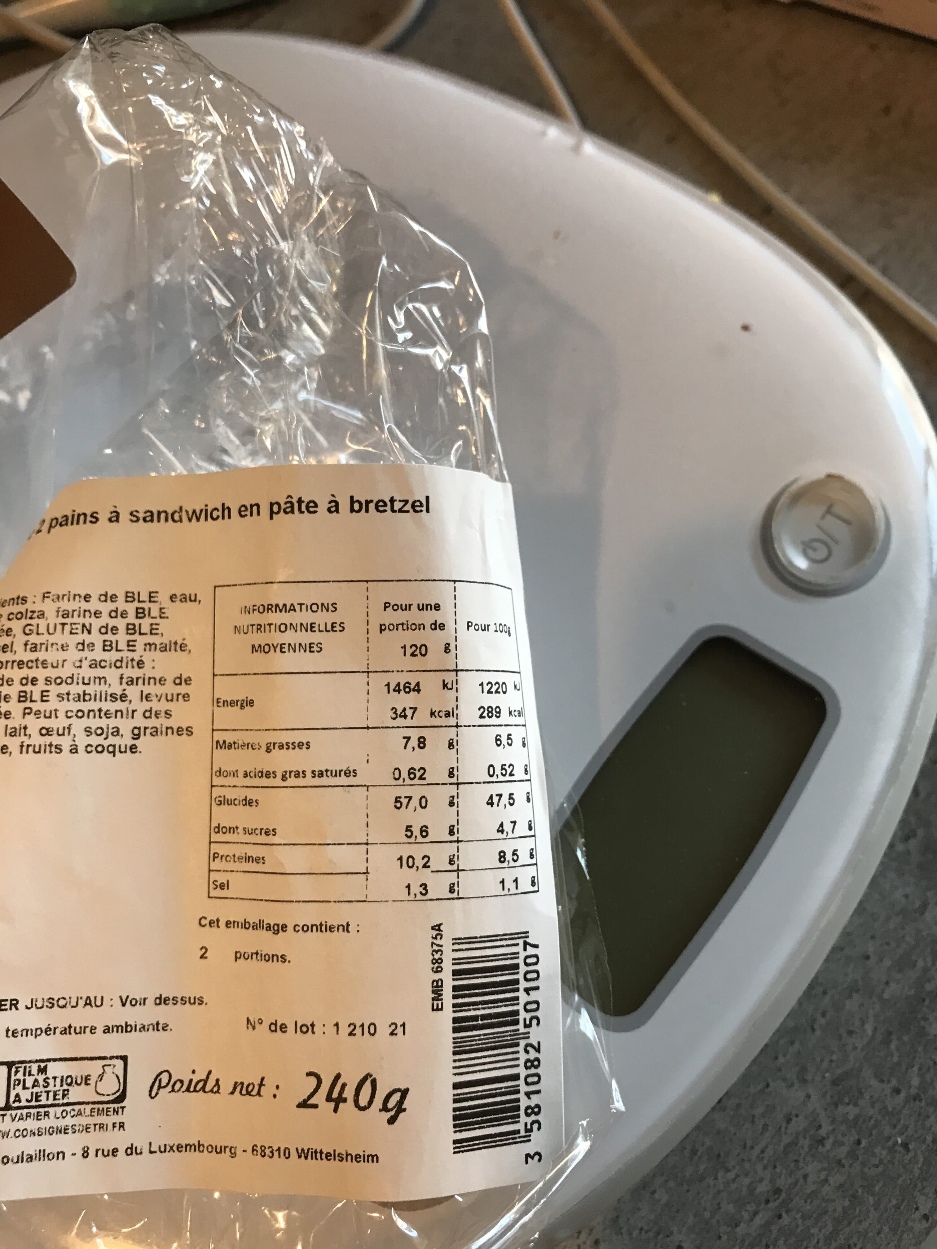 Open Food Facts Moricettes packshot