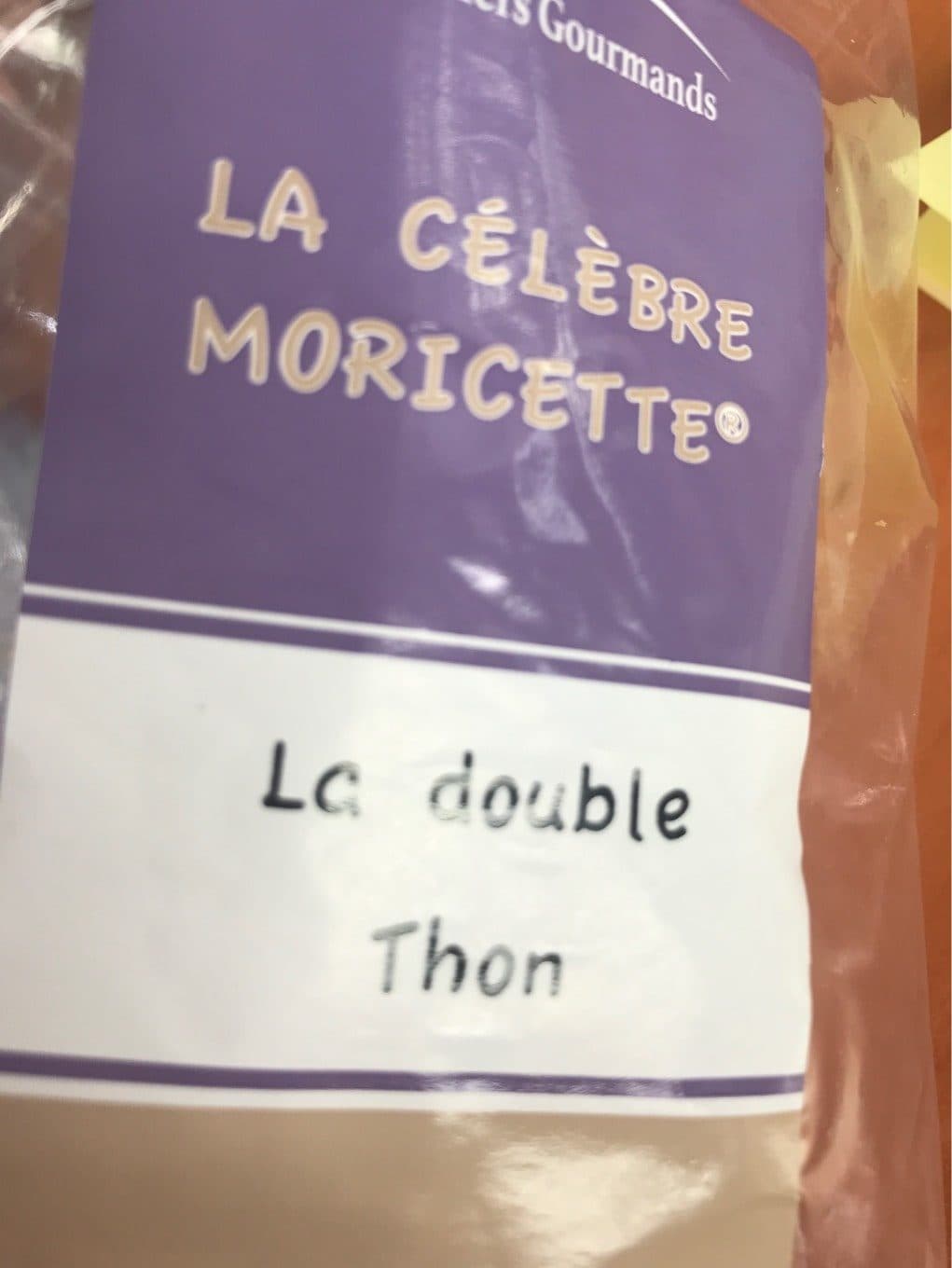 Les ateliers gourmands Grande Moricette Thon packshot