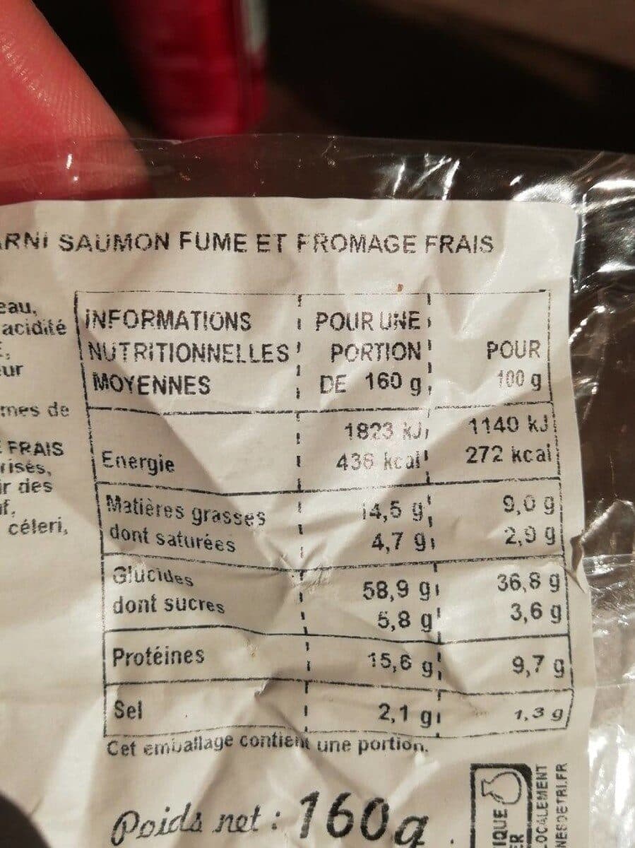 Open Food Facts Grande moricette saumon packshot