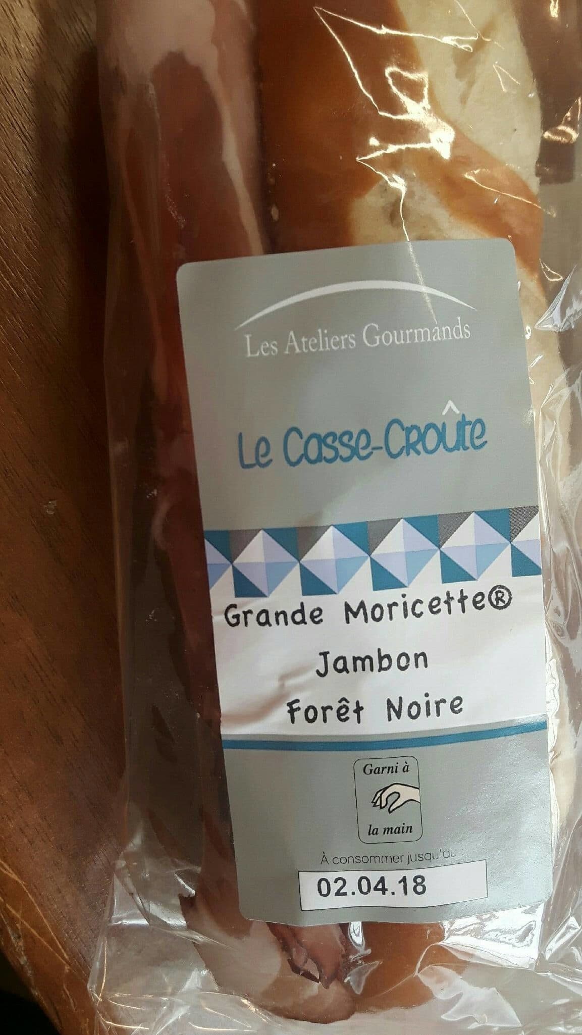 Open Food Facts Mauricette jambon cru fumé packshot