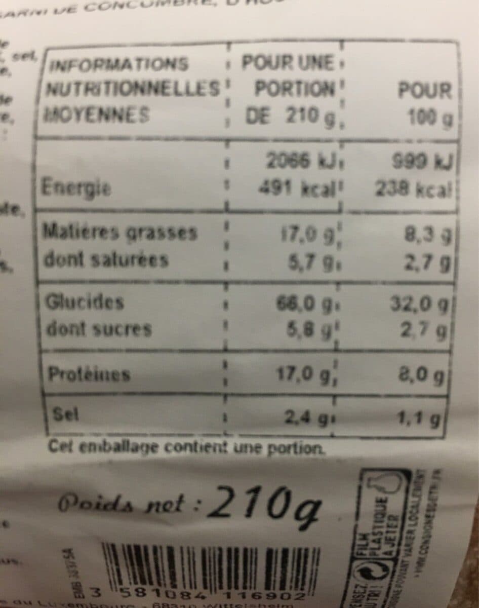 Open Food Facts Decouverte grande moricette roti de boeuf packshot