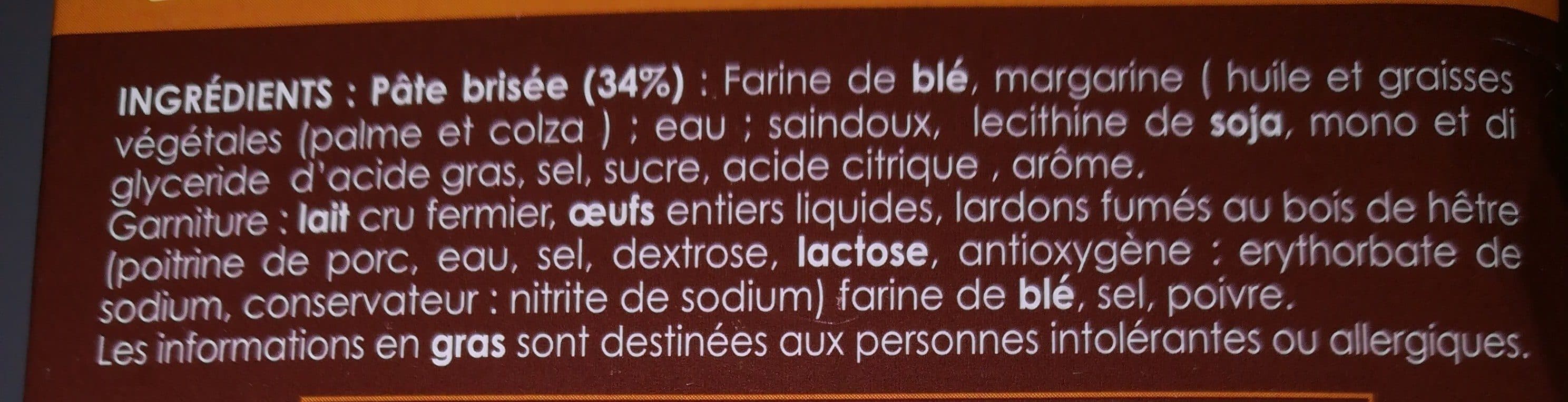 Open Food Facts Quiches Lorraine packshot