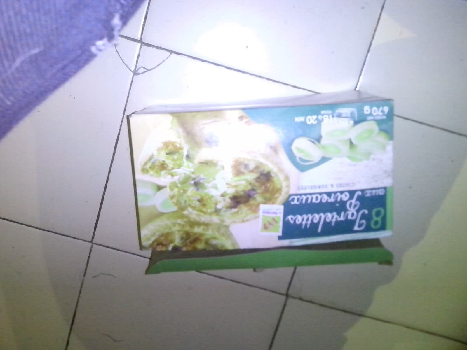 Open Food Facts Tartelettes aux poireaux packshot