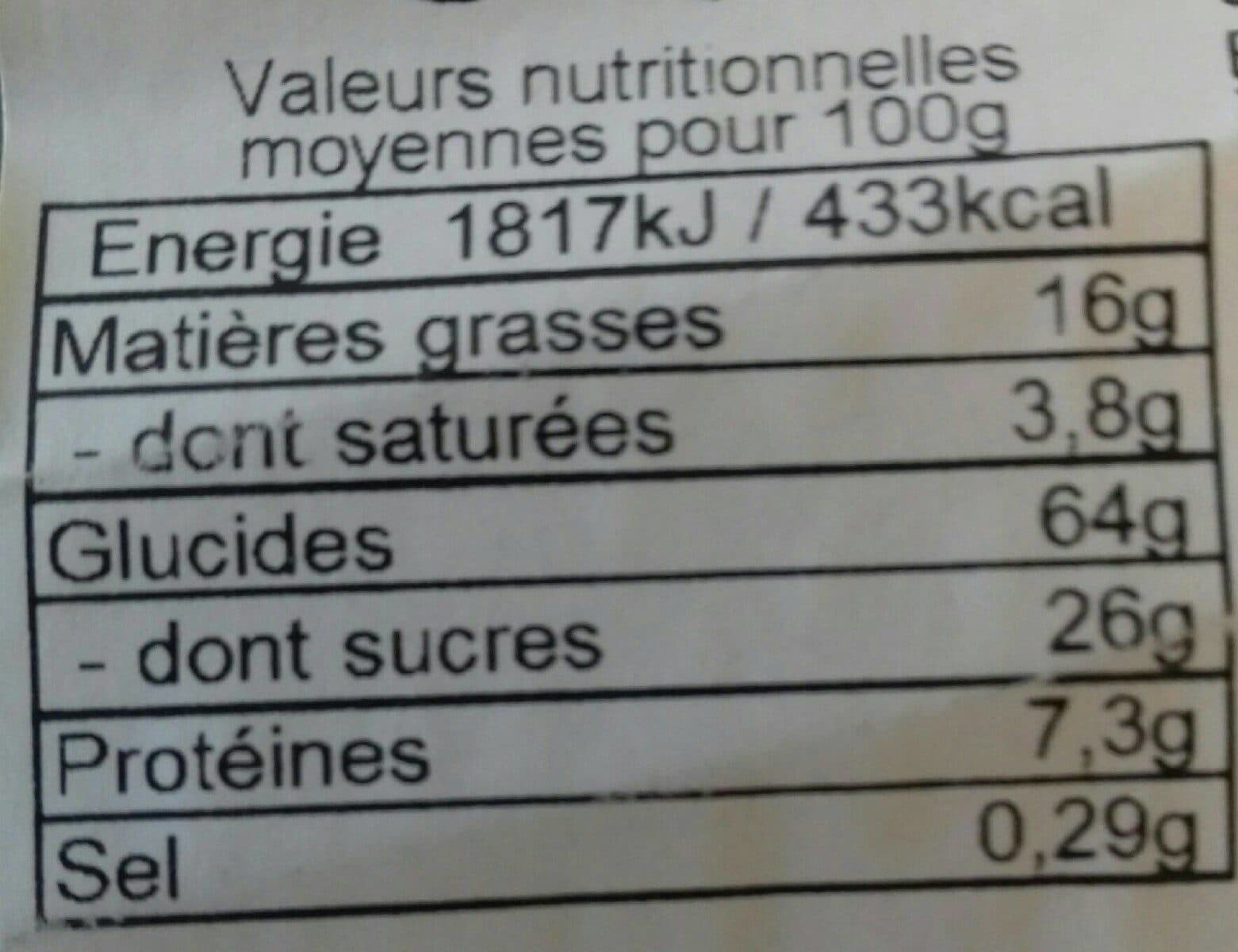 Open Food Facts Dessert d'orient packshot