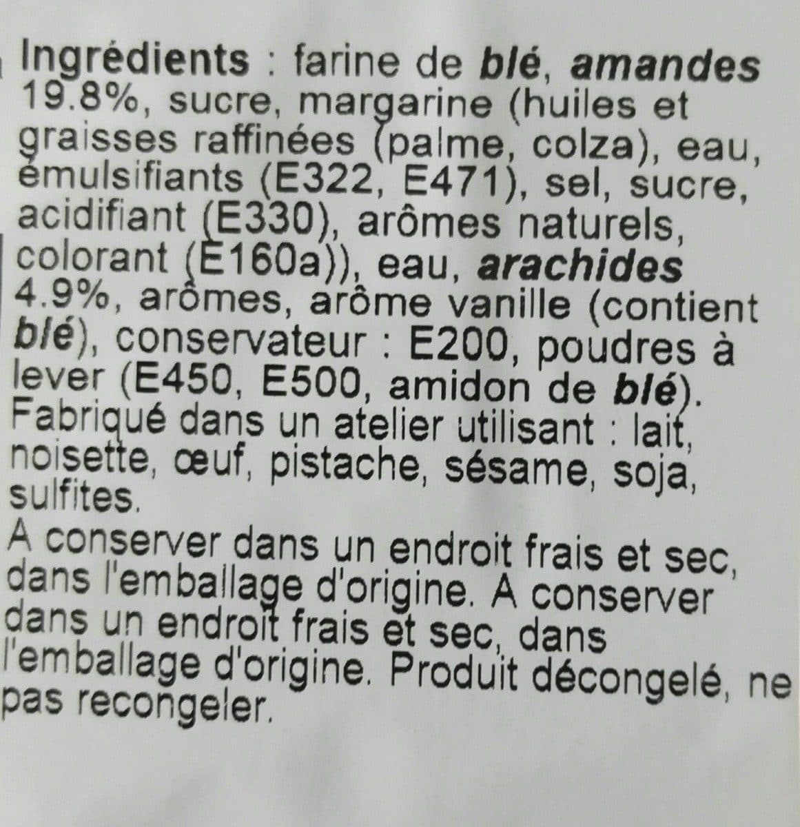 Open Food Facts Corne amande ×4 packshot