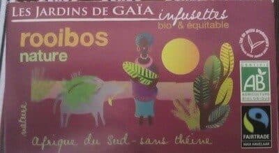 Les Jardins de Gaïa Rooibos nature packshot