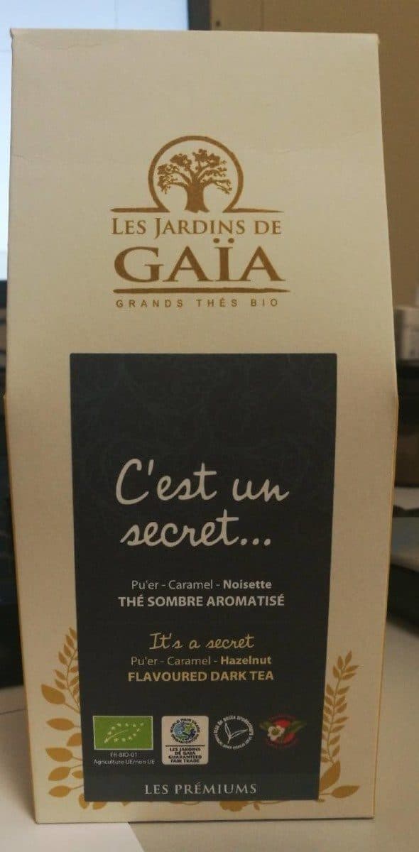 Les jardins de Gaïa C'est un secret... Pu'er - Caramel - Noisette packshot