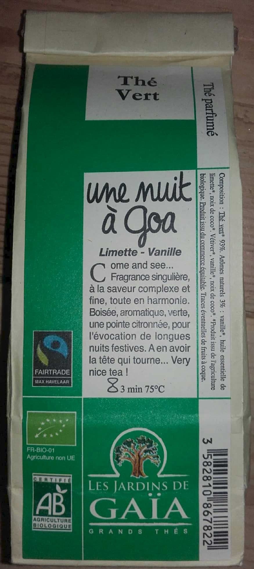 Les Jardins de Gaïa Une nuit à Goa packshot