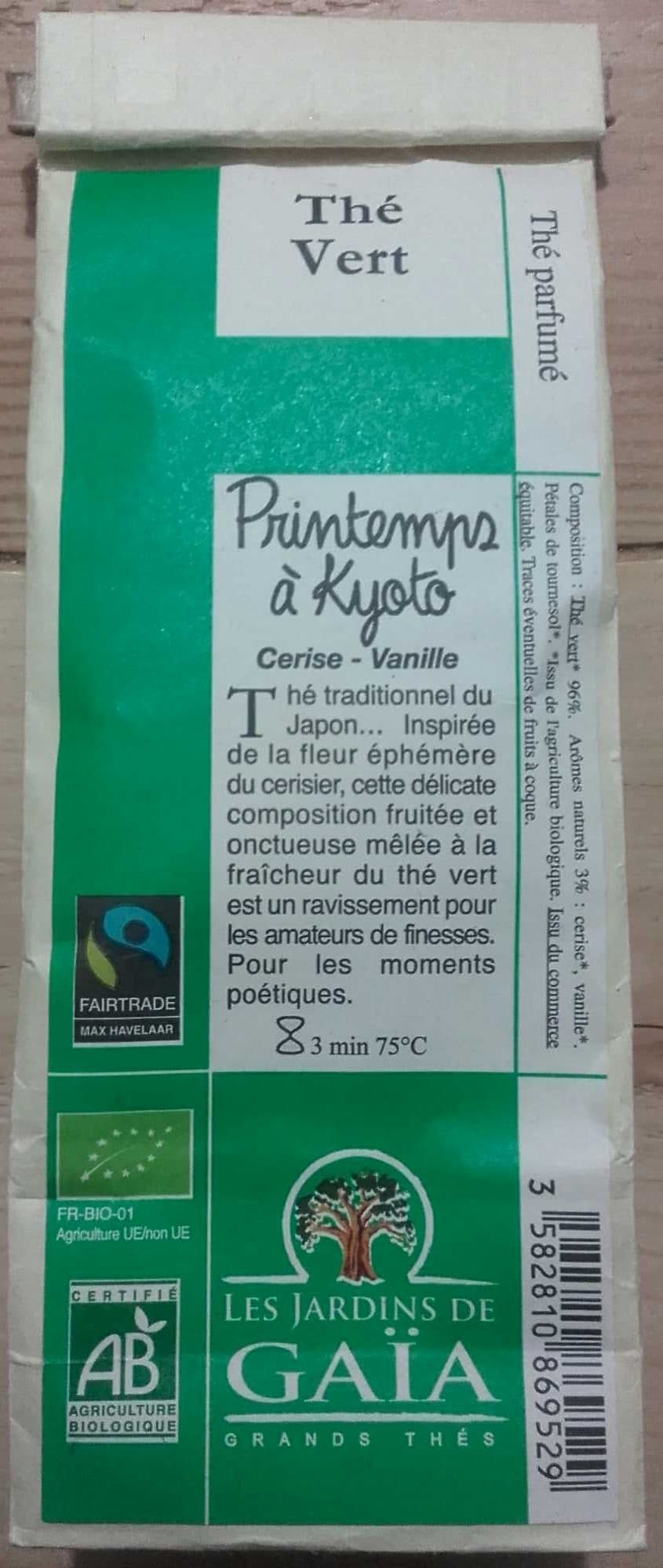 Les Jardins de Gaïa Printemps à Kyoto packshot