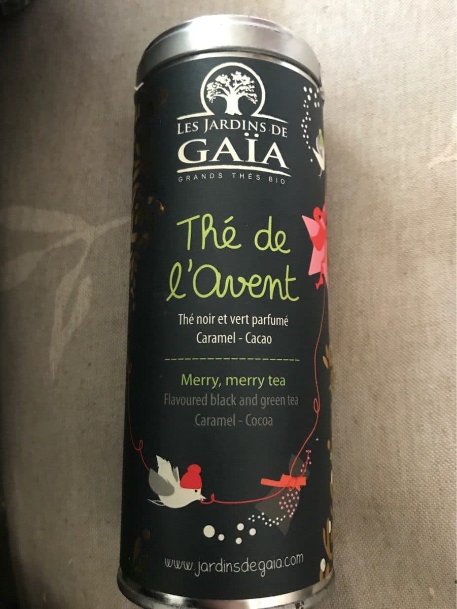 Open Food Facts Jardins De Gaïa Thé De L'avent packshot