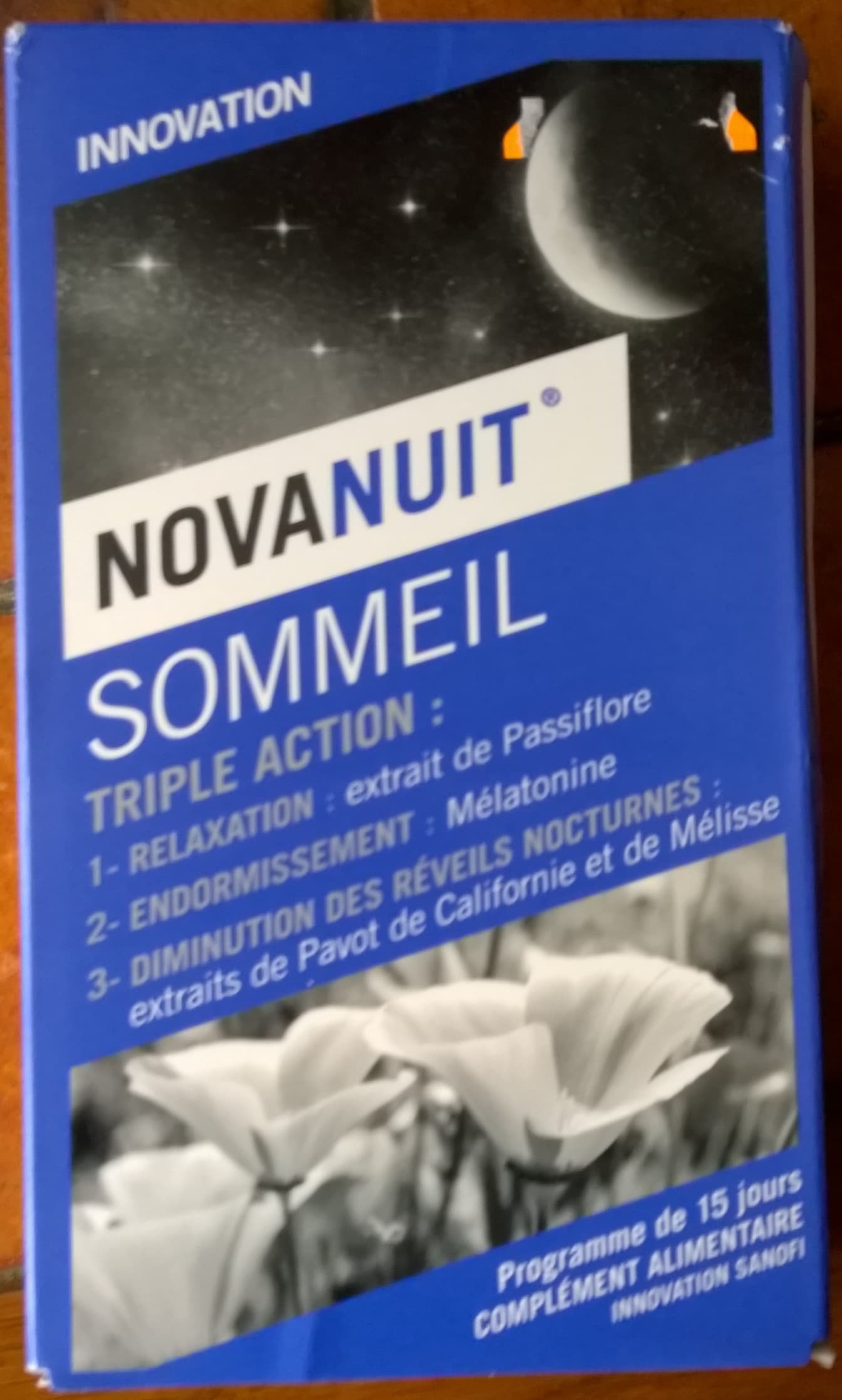 Sanofi Novanuit Sommeil 30 Gélules packshot