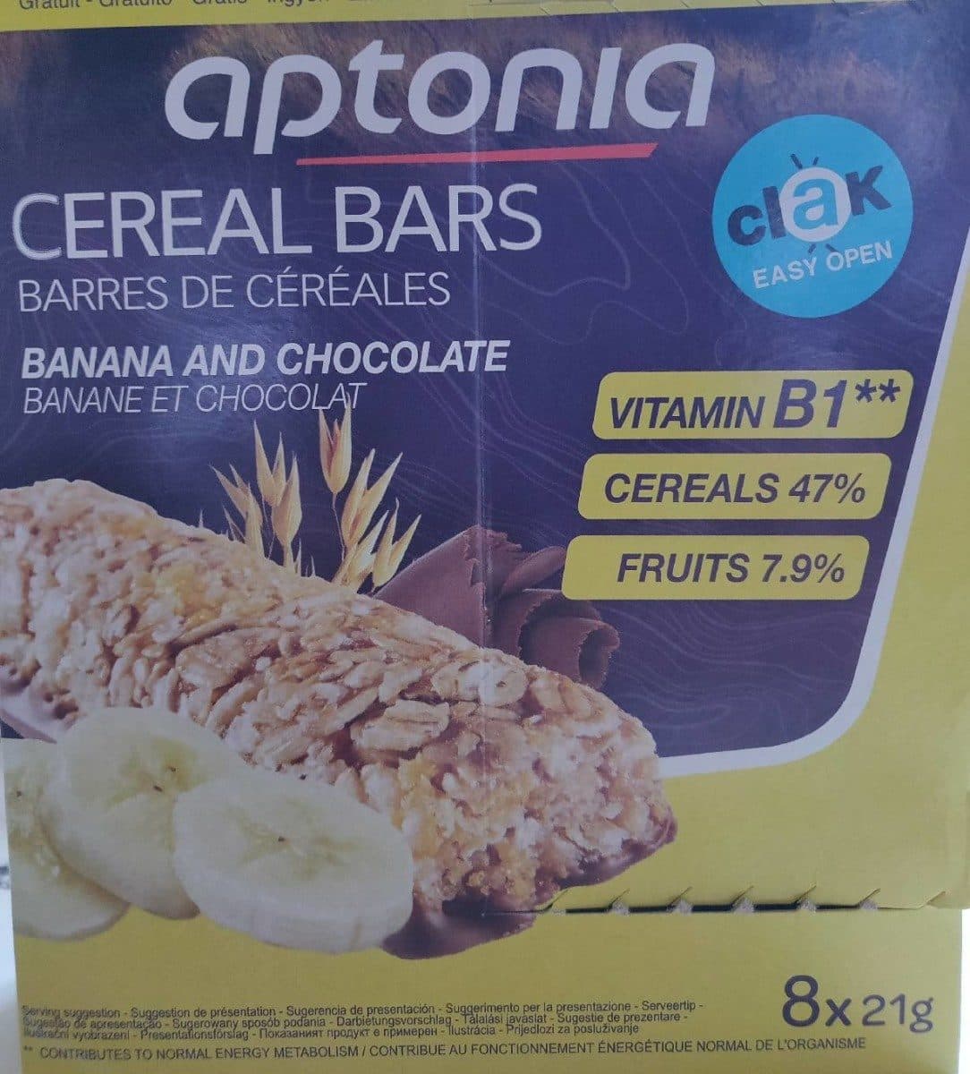 Aptonia Cereal bars packshot
