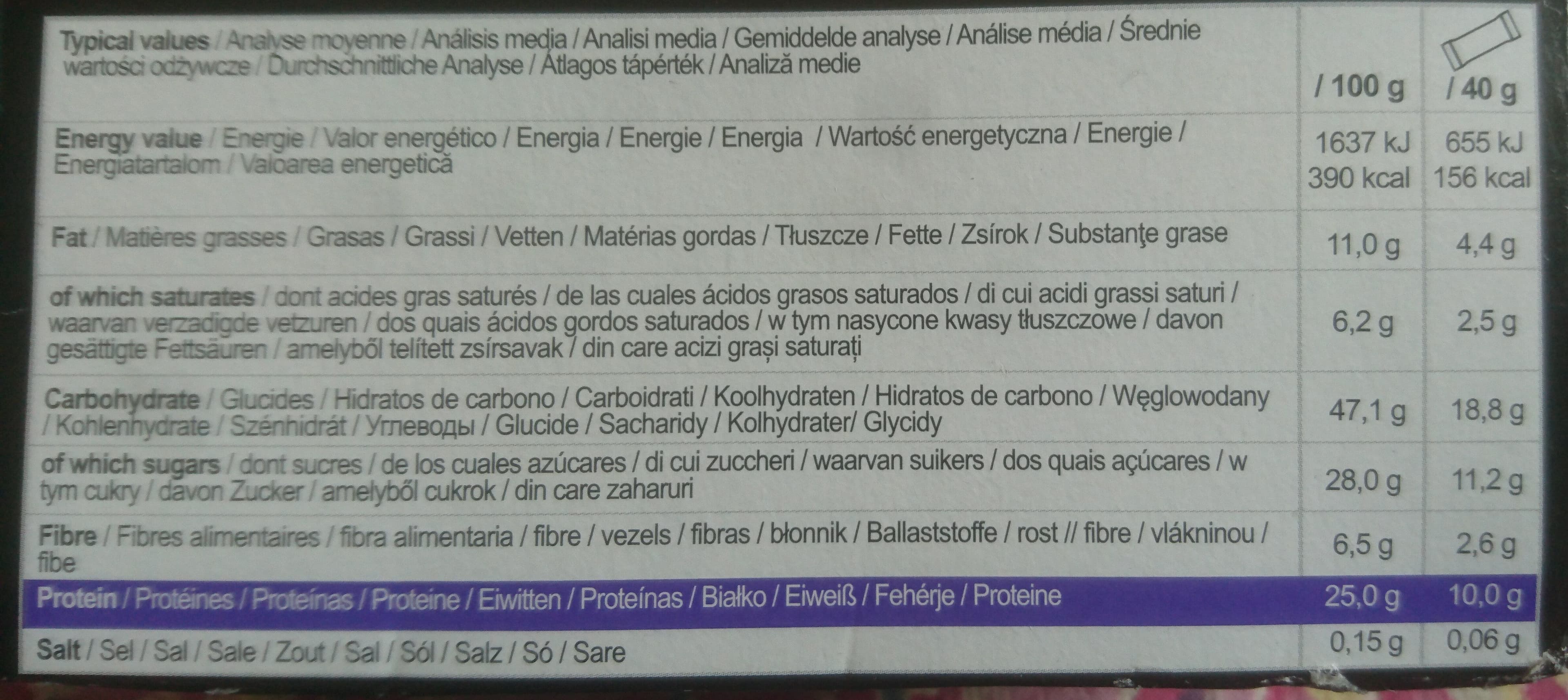 Aptonia Protein bar packshot