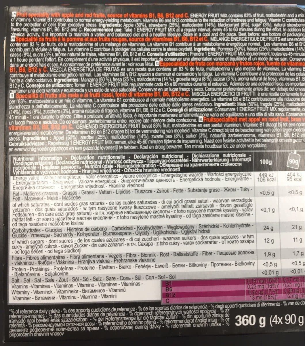 Aptonia Energy fruit mix apple red fruits packshot