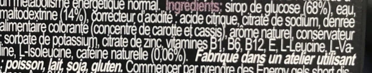 Aptonia Energy Gel (Long Distance) cassis packshot