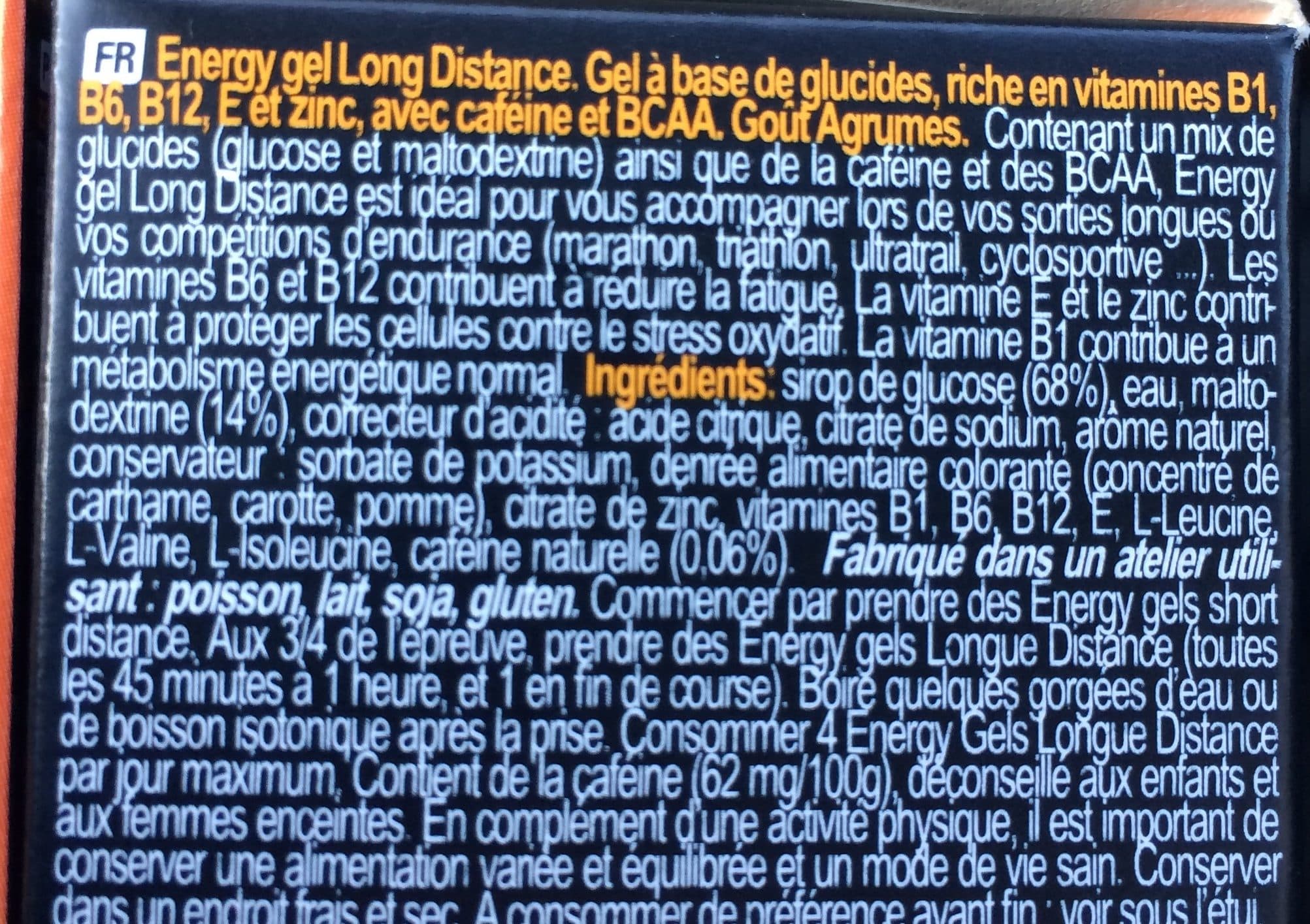 Aptonia Energy gel long distance packshot