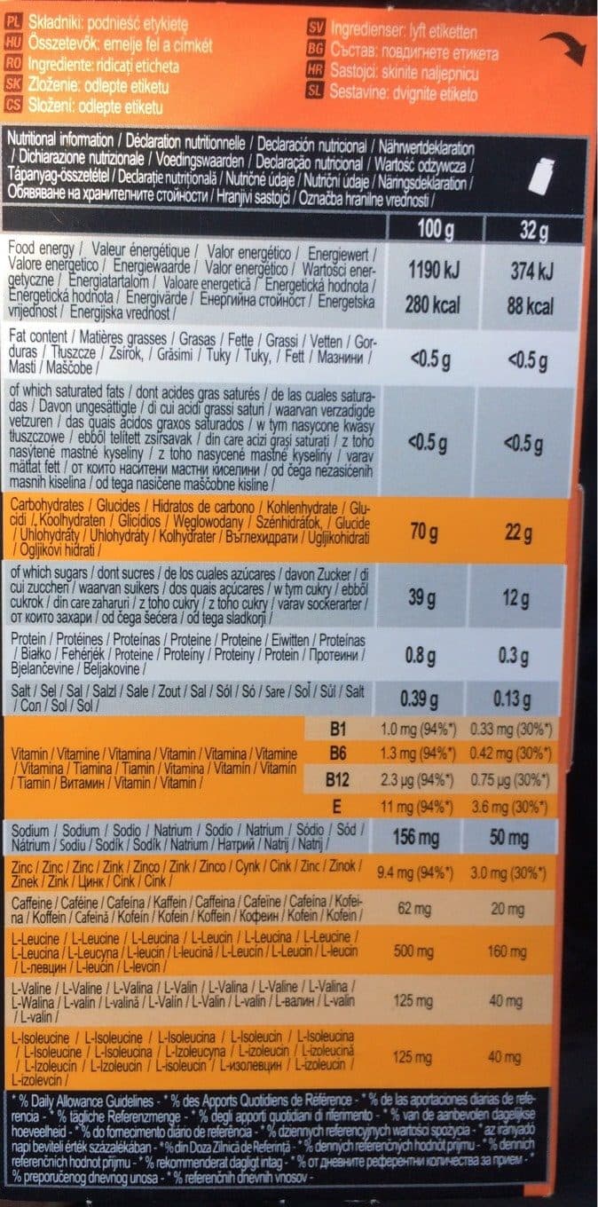 Aptonia Energy gel long distance packshot