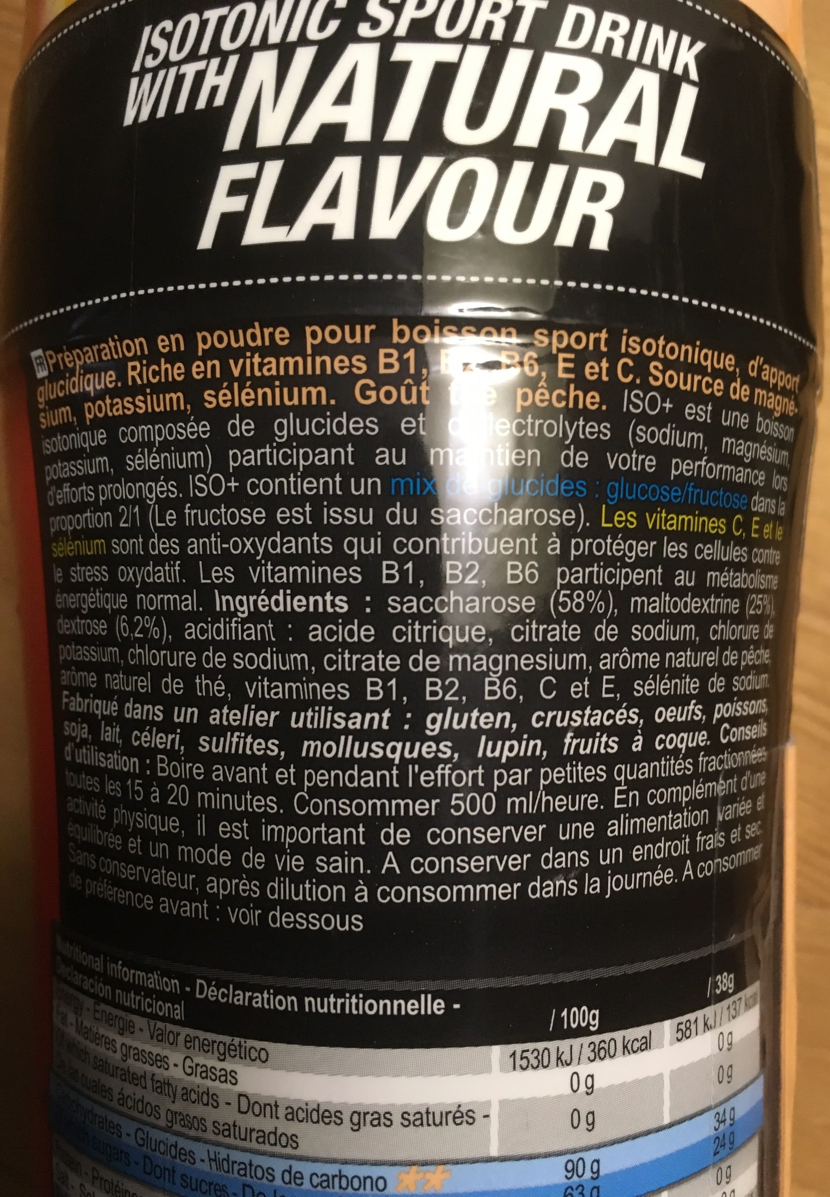 Aptonia ISO+ THÉ PÊCHE packshot