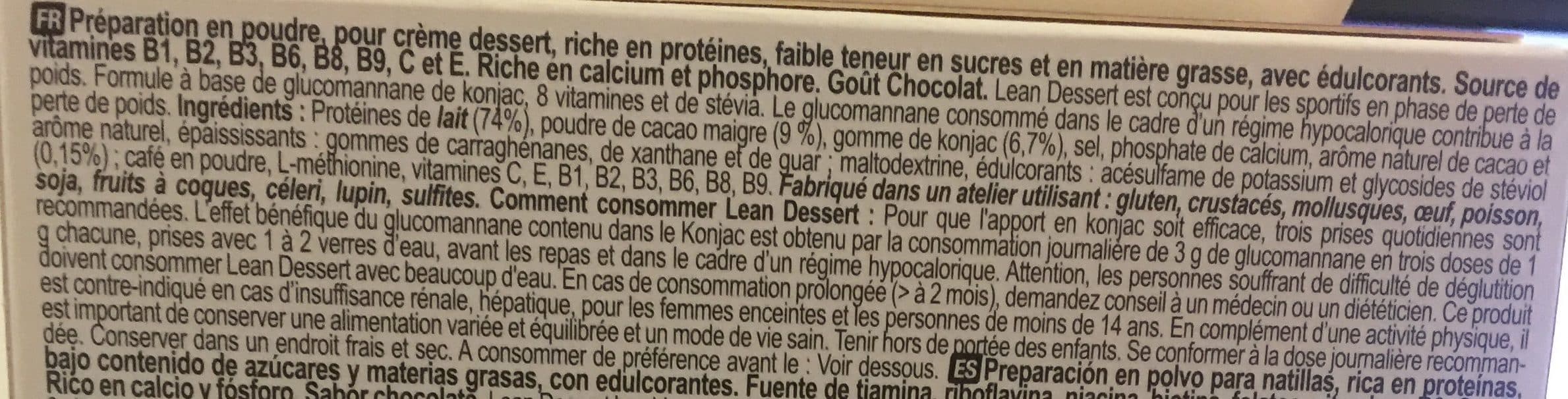 Aptonia Lean Dessert, Chocolate packshot