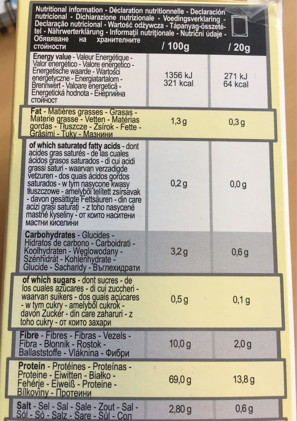 Aptonia Lean dessert vanille packshot