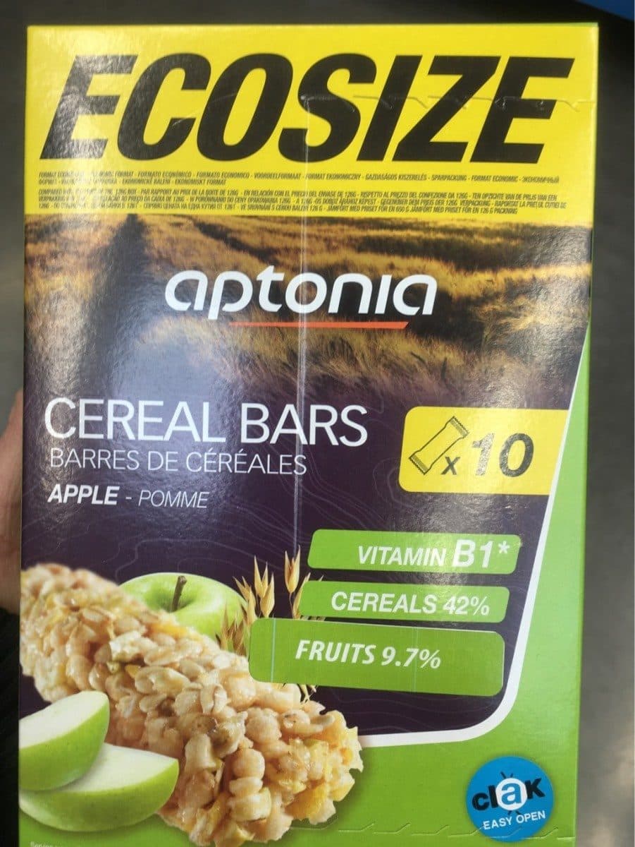 Aptonia Barres de céréales packshot