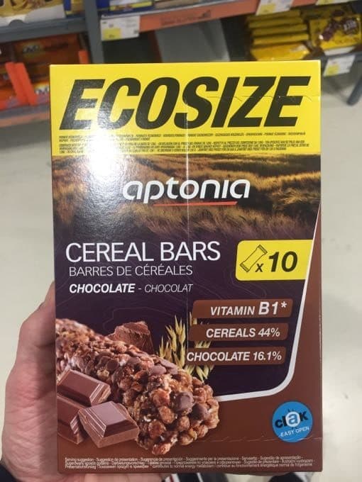 Aptonia Cereal bars packshot