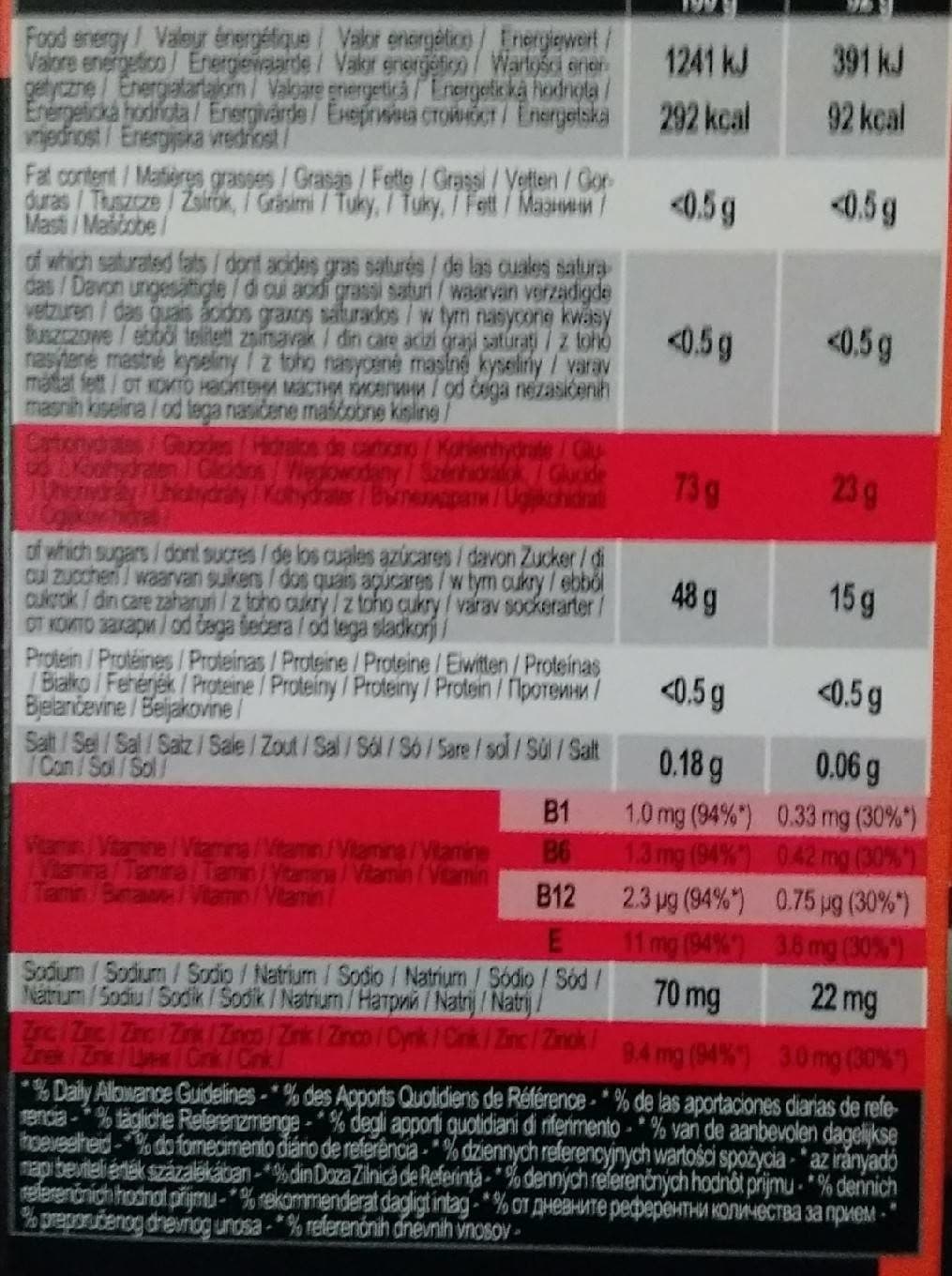 Decathlon Energy Gel packshot