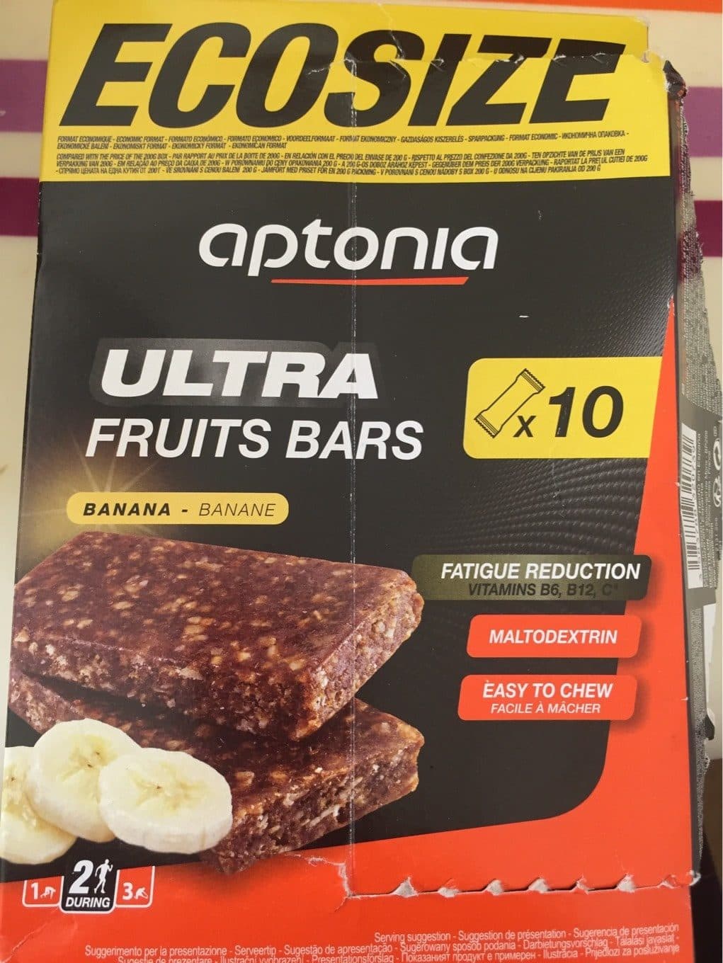 Aptonia Ultra Fruits Bars, Banane packshot
