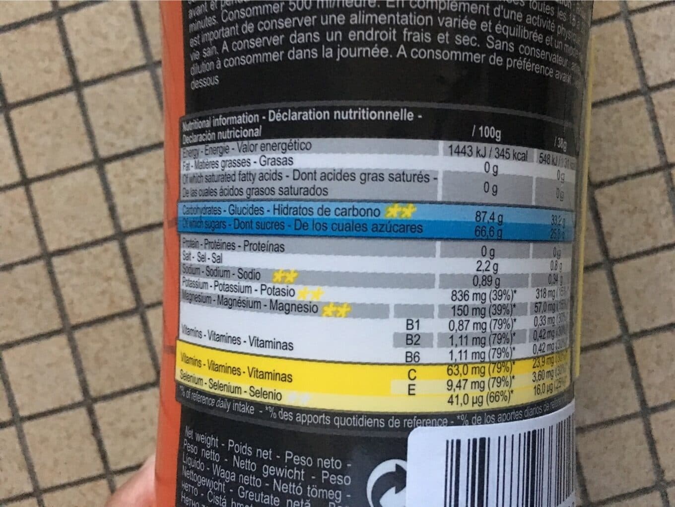 Aptonia ISO+ Citron packshot
