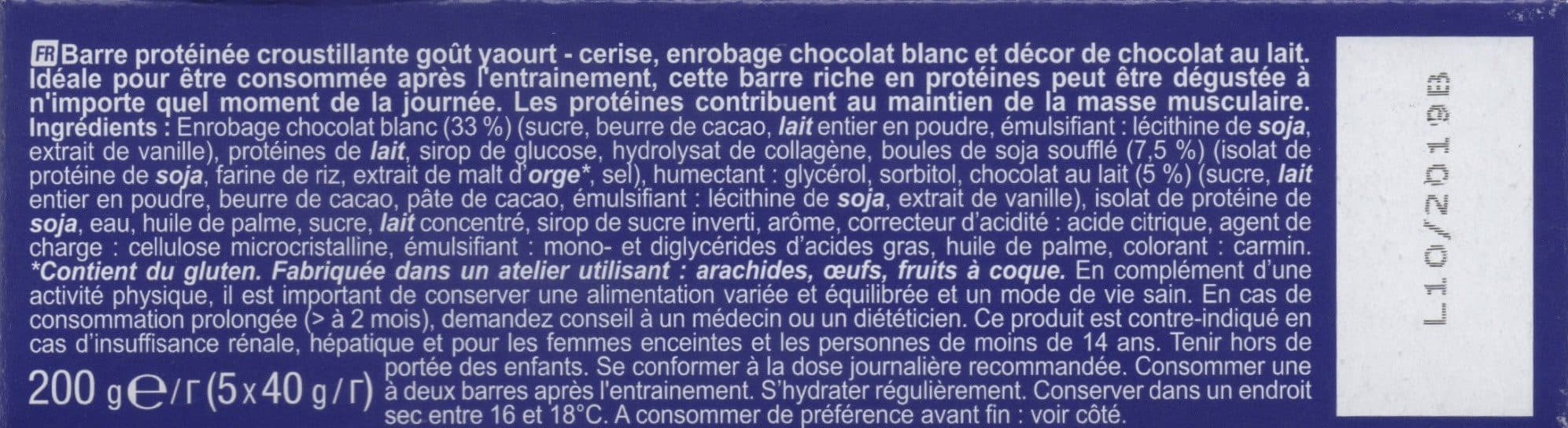 Aptonia after sport Protein Bar packshot