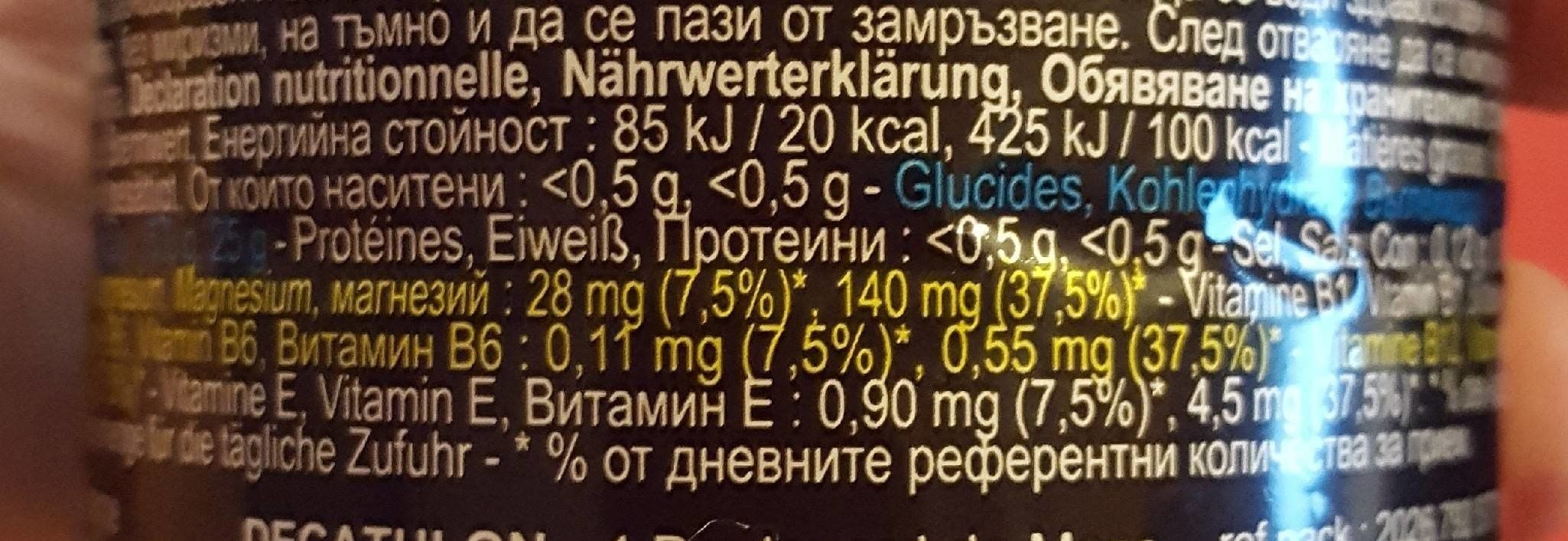 Aptonia ISO ready to drink goût orange packshot