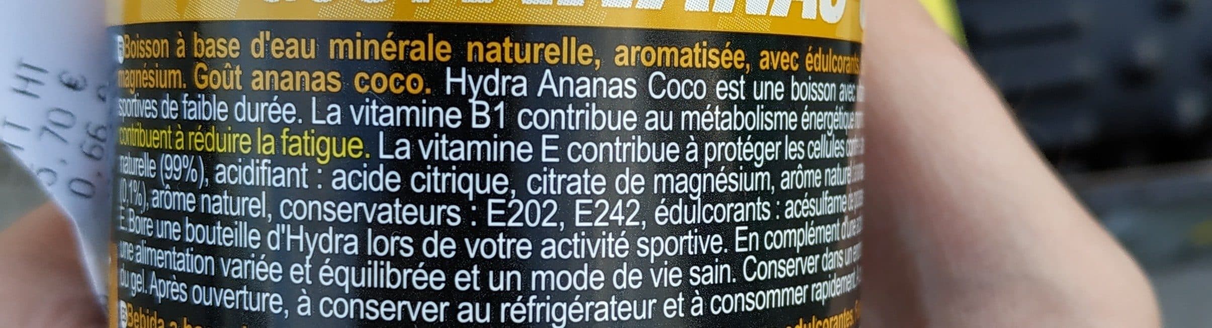 Aptonia Hydra drink Ananas Coco packshot