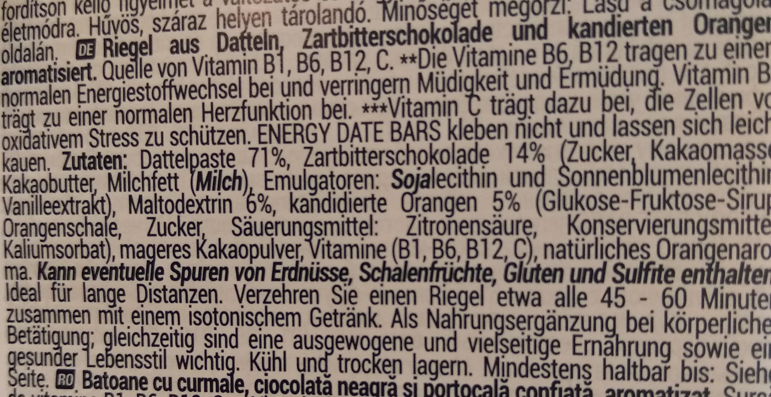 Aptonia Energy date bars packshot