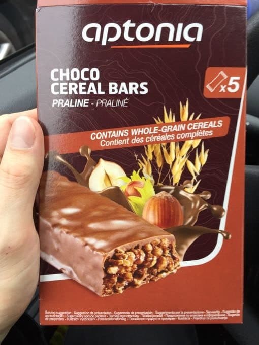 Aptonia Choco Cereal Bars - Praline packshot