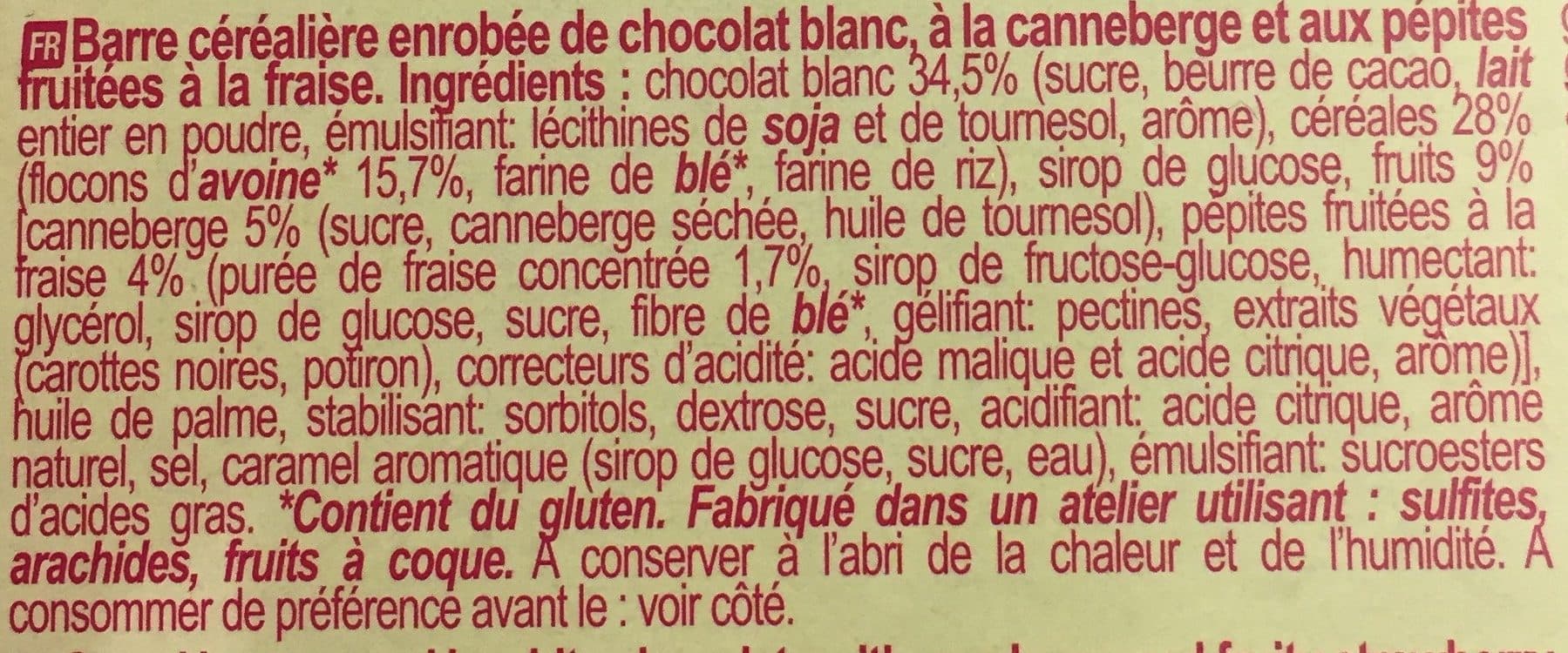 Aptonia White Choco Cranberry/Strawberry packshot