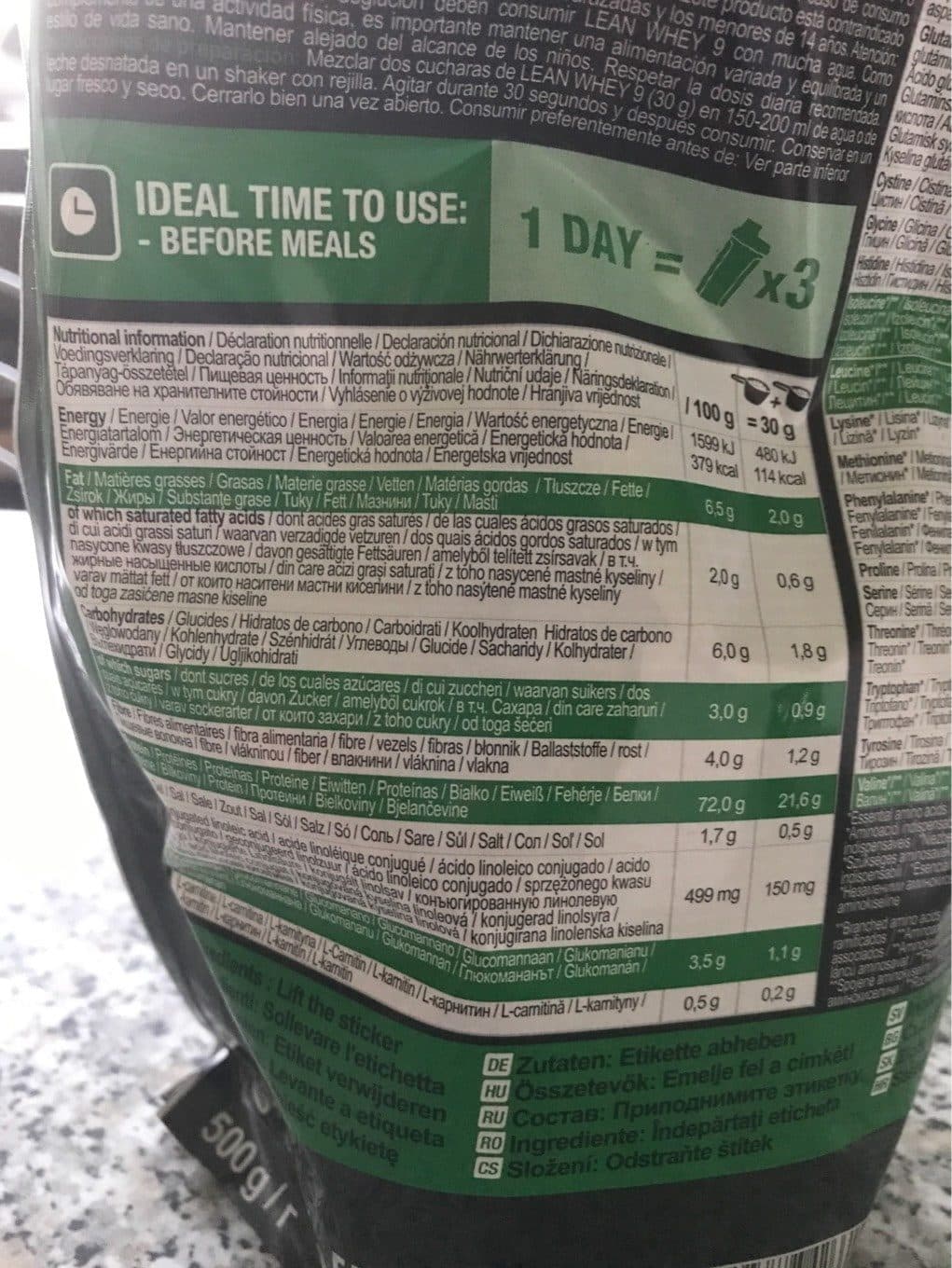 Aptonia Lean 100% Whey, Weight Loss Formula packshot