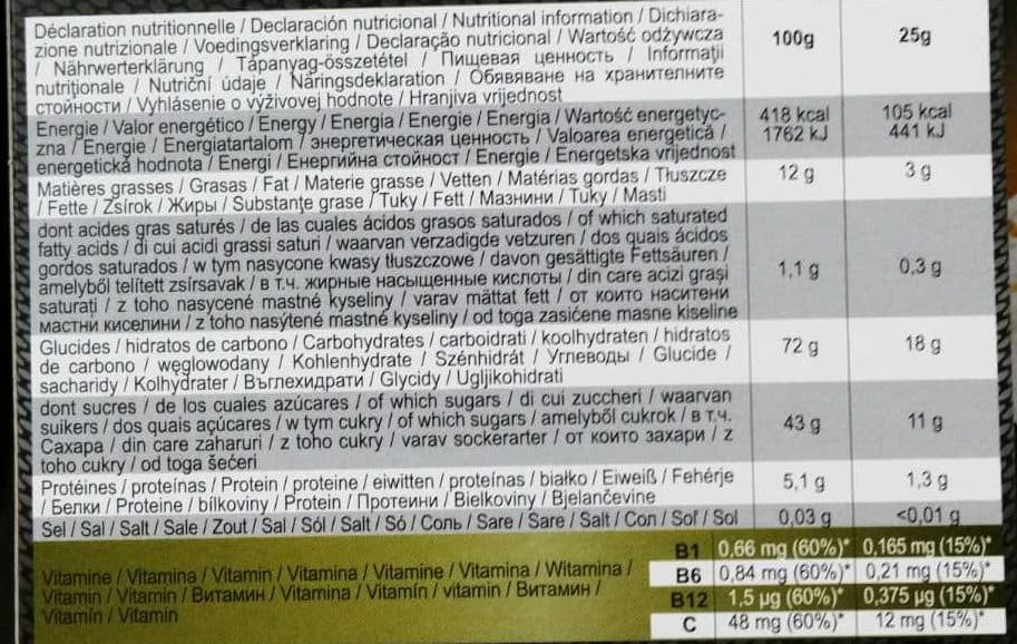Aptonia Ultra Nougat Bars Honey packshot