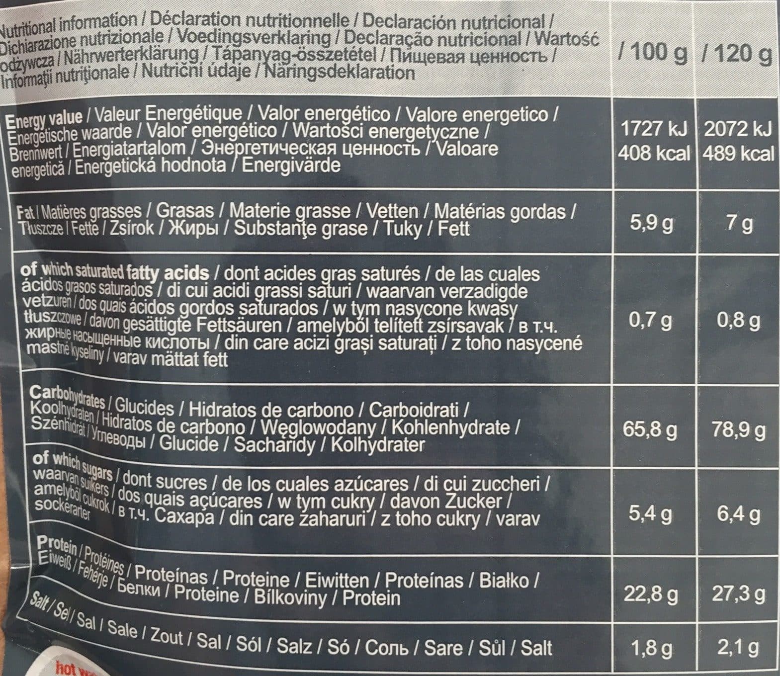 Aptonia Mountain food packshot