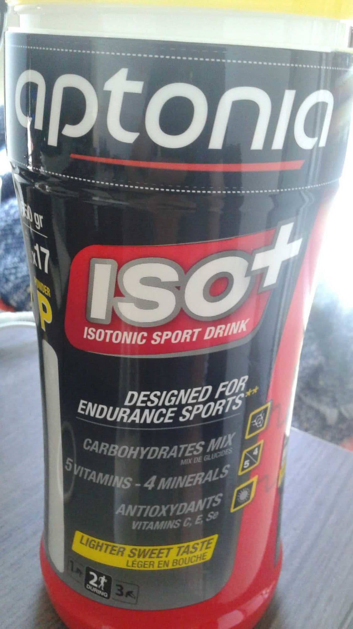 Aptonia Isotonic sport drink packshot