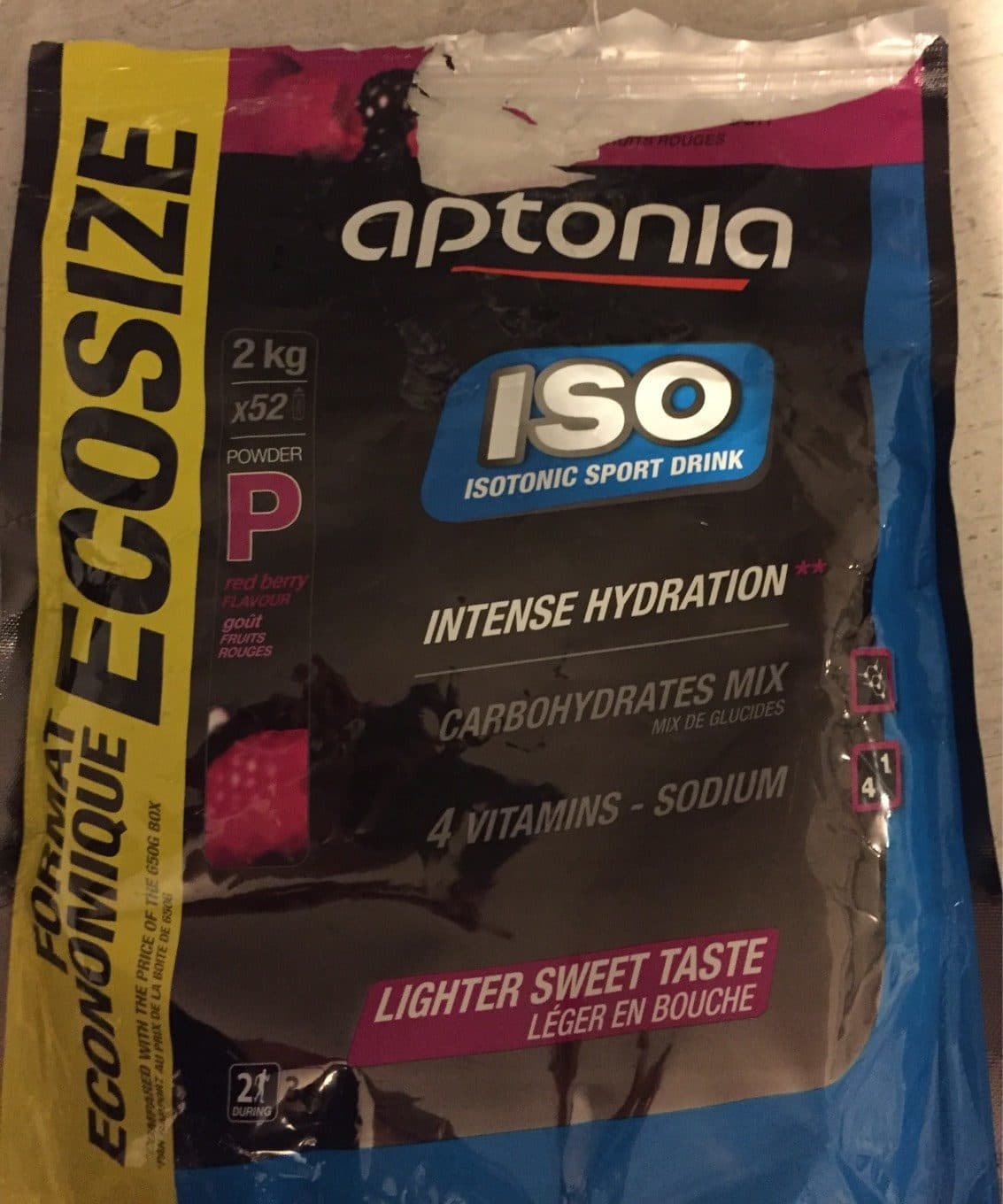 Aptonia Isotonic Sport Drink Intense hydratation packshot