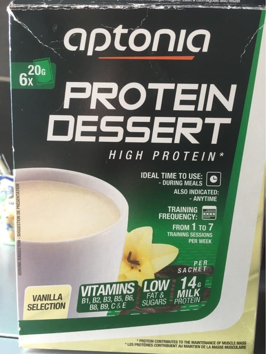 Aptonia Protein Dessert, Vanille packshot