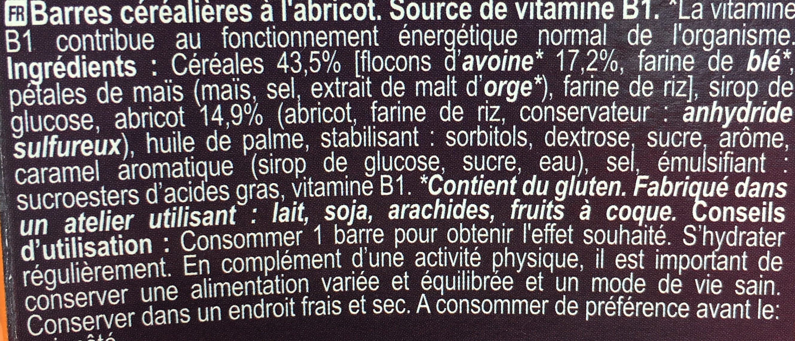 Aptonia Barres de céréales packshot