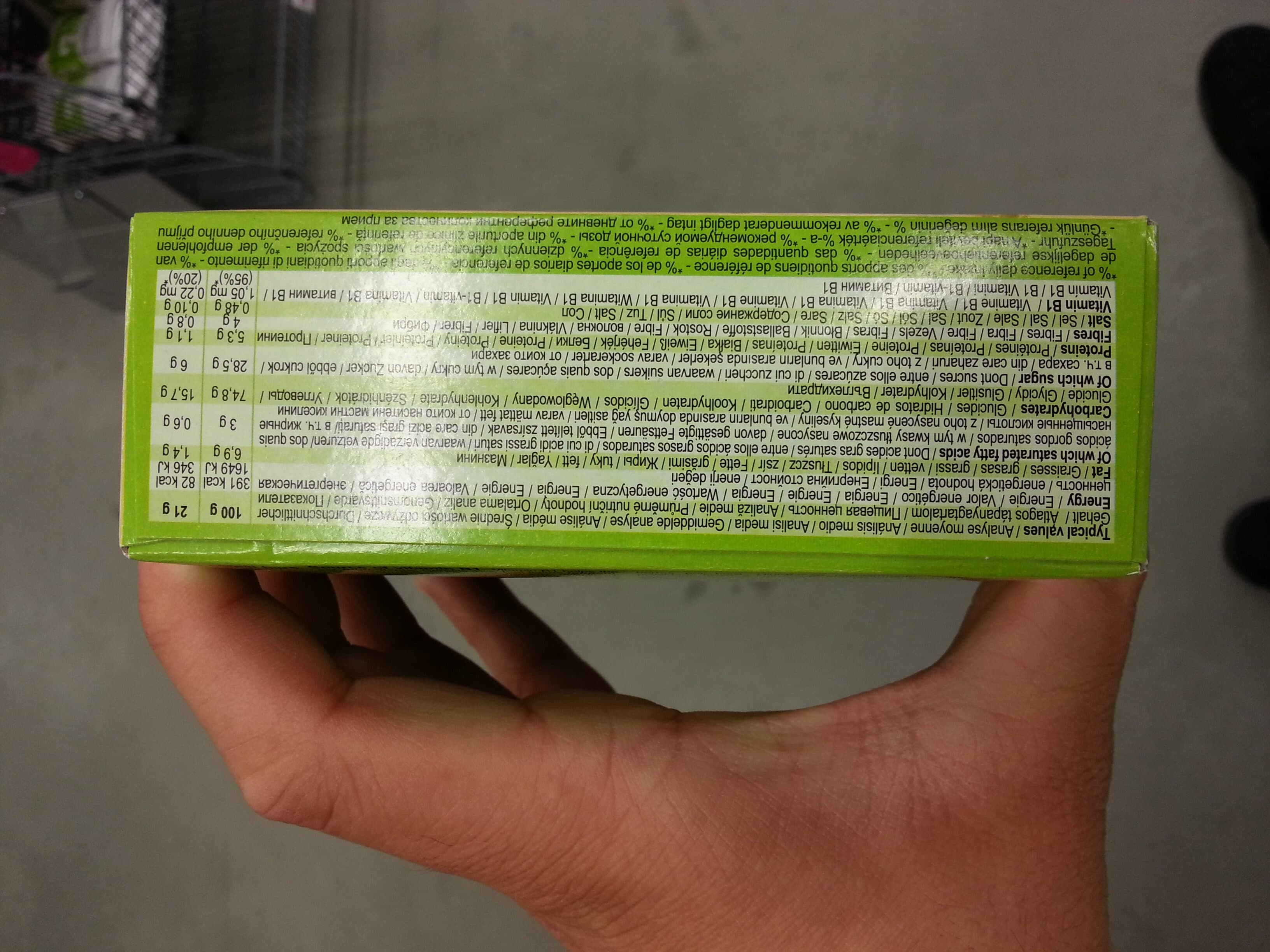 Aptonia Barres de céréales pomme packshot