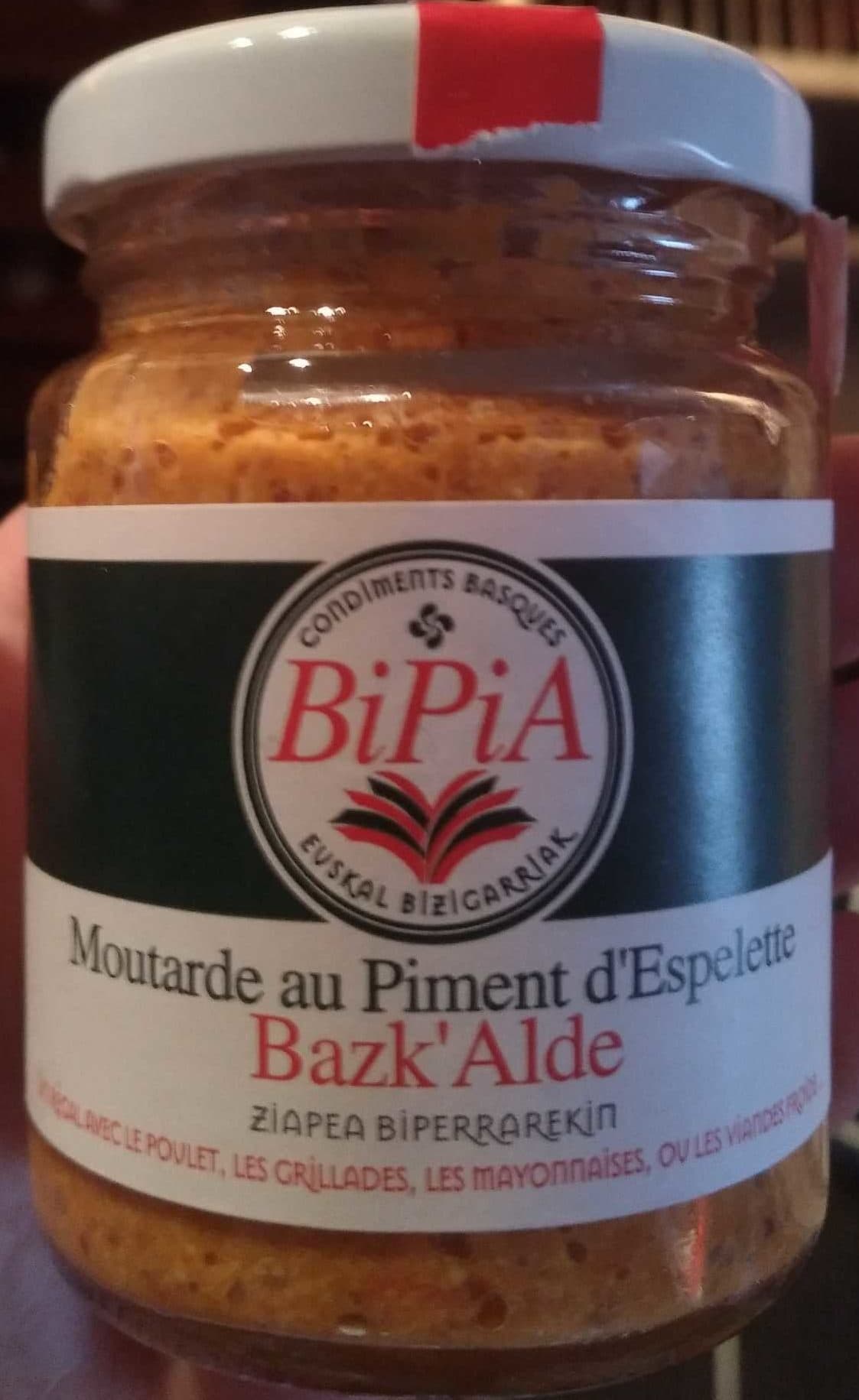 BiPia Bazk'alde Moutarde Au Piment packshot