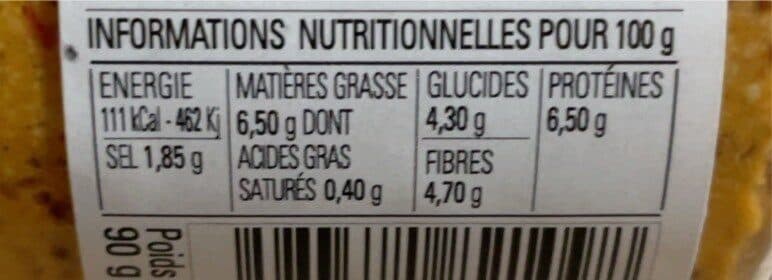 Bipia Bio Moutarde au pilent d espelette packshot