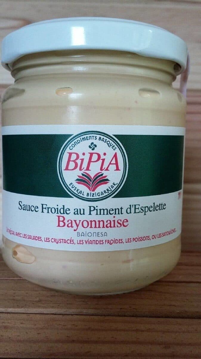 Bipia Sauce Bayonnaise au piment d'Espelette BIPIA packshot