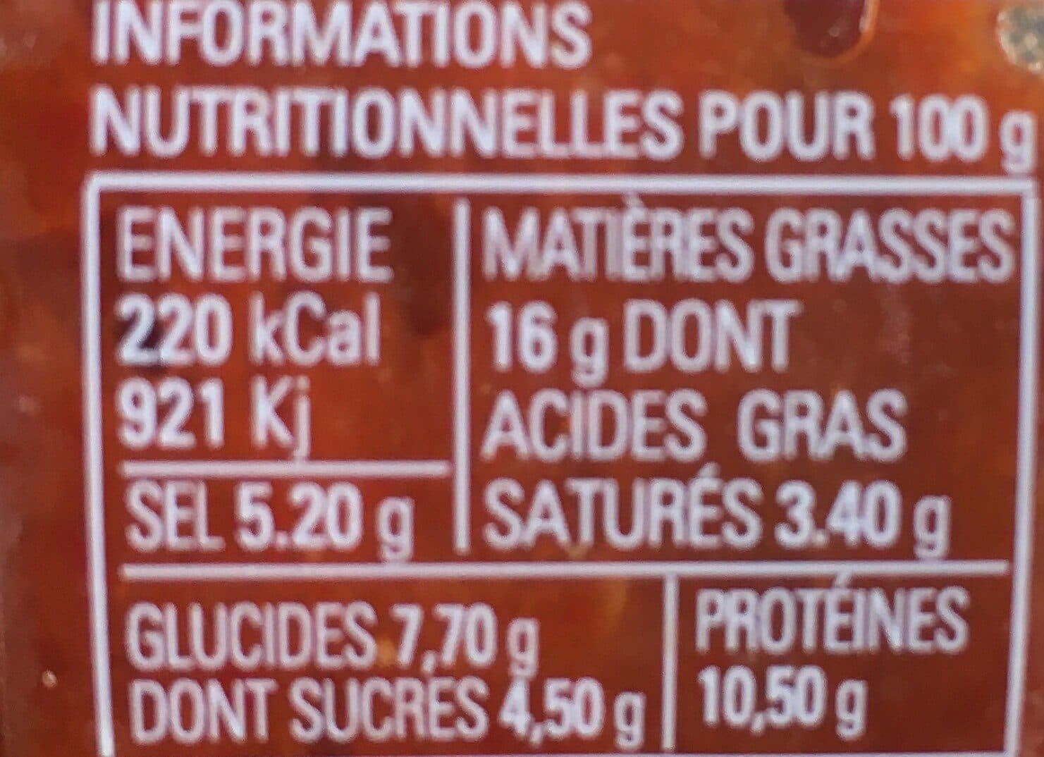BIPIA Jambonnade Douce aux Piments Bayonette packshot