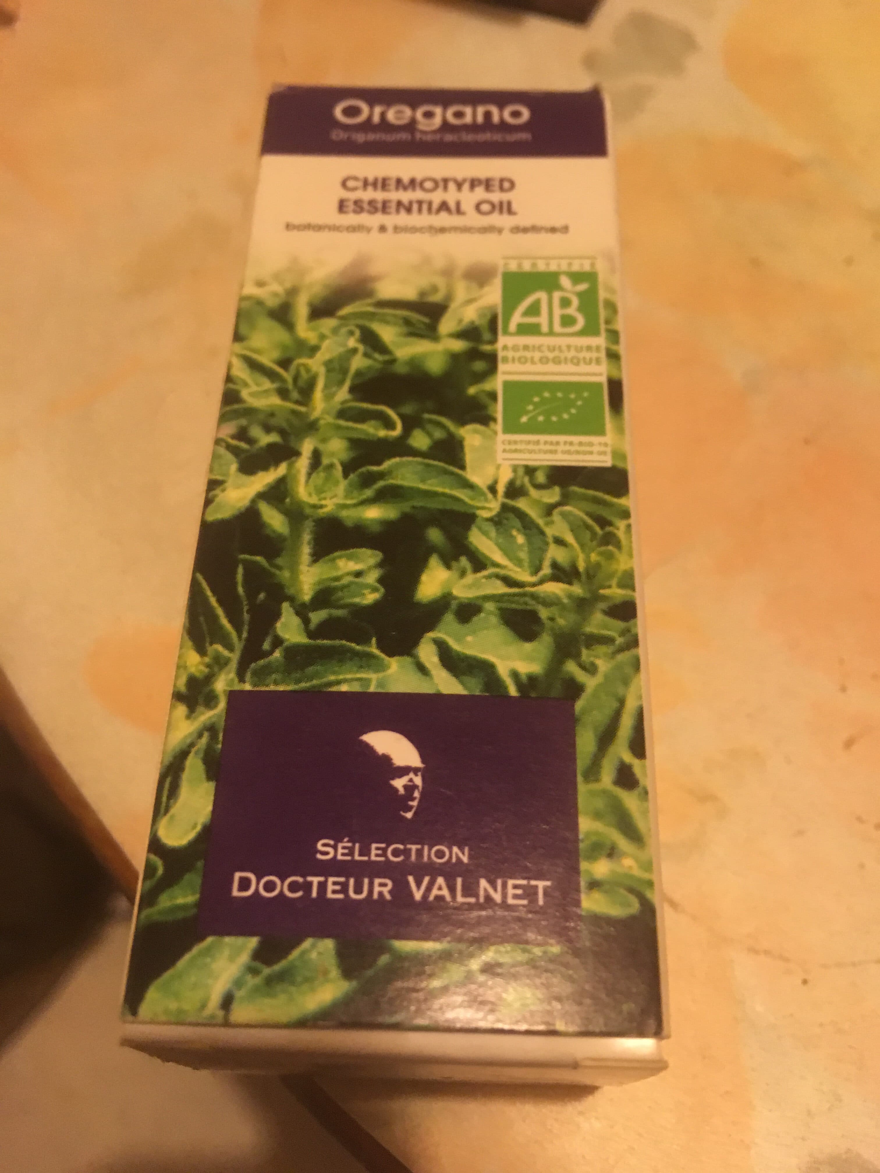 Open Food Facts Huile Essentielle Origan Vert Bio - 5 ML - Docteur Valnet packshot